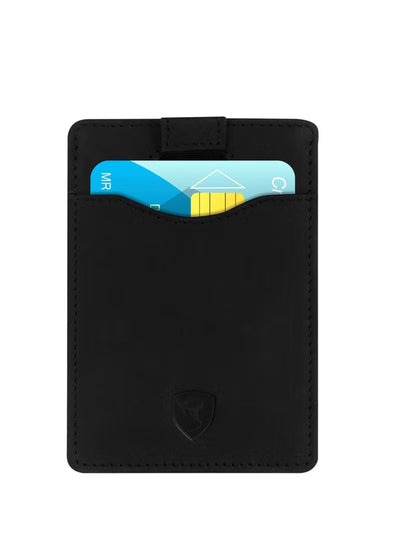 SKENZBI Slim Wallet for Men Women Card Holder with RFID Protection Minimalist Tan