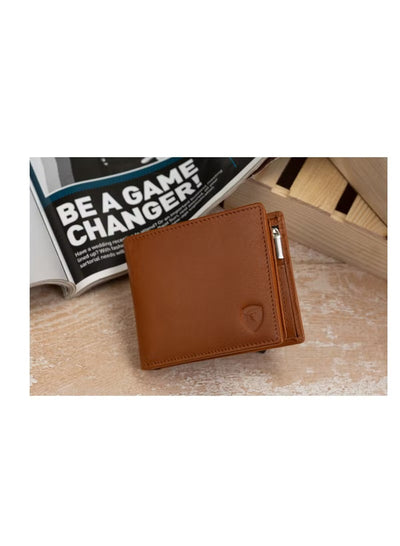 SKENZBI RFID Protected Men's Wallet Space for 12 Card Holder Black